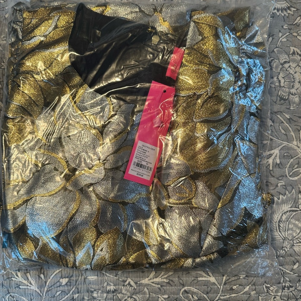 Kate Spade size 10 NWT Peony Parade Brocade Dress - Picture 3 of 3